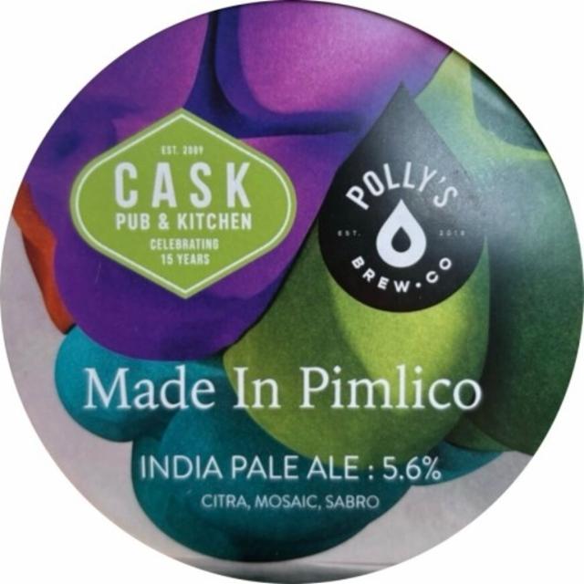Made In Pimlico 5.6%, Polly's Brew Co., Wales