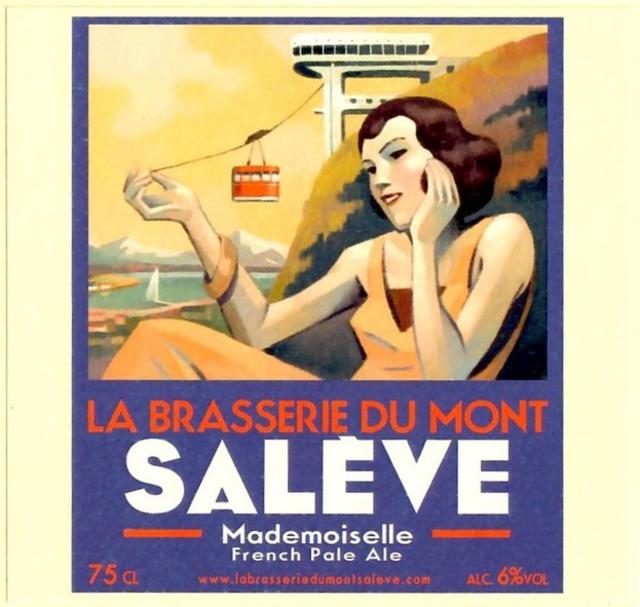Mademoiselle French Pale Ale 6.0%, Brasserie Du Mont Salève, France