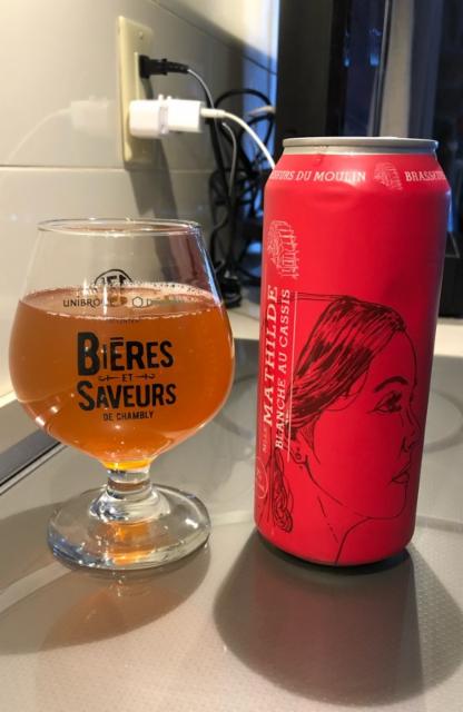Mademoiselle Mathilde 5.0%, Brasseurs du Moulin, Canada