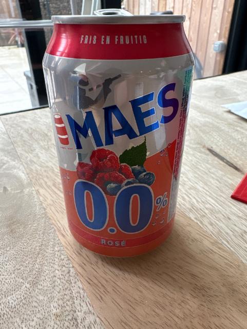 Maes 0.0 rosé, Brouwerij Alken-Maes (Heineken)
