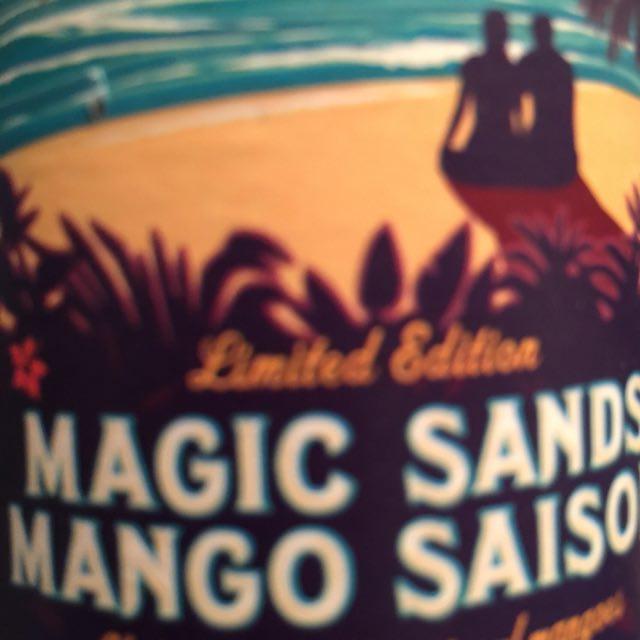 Lnai Series: Magic Sands Mango Saison 5.5%, Kona Brewing Company, United States