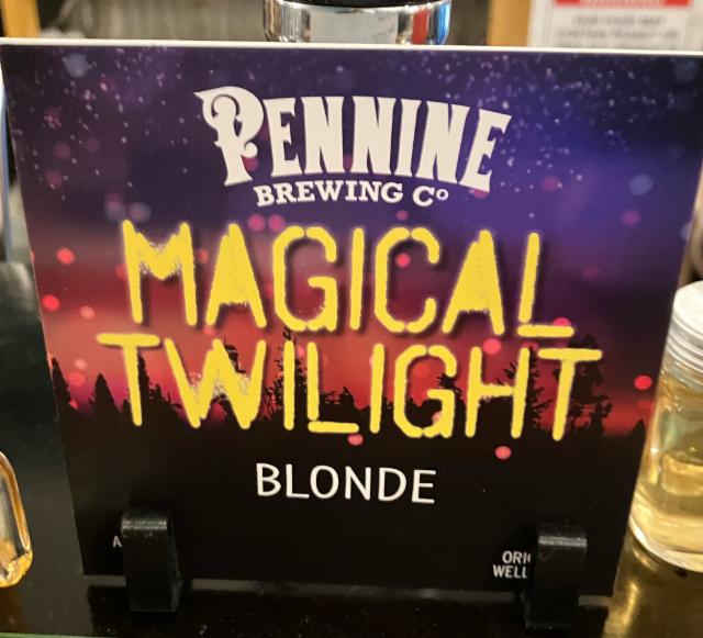 Magical Twilight 3.7%, Pennine Brewing Co., England