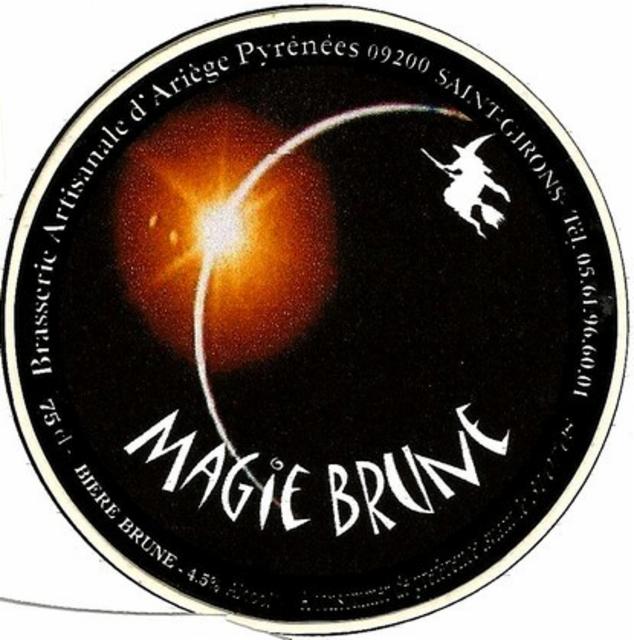 Magie Brune 4.3%, Brasserie D'Ariège Pyrénées (La Brouche), France
