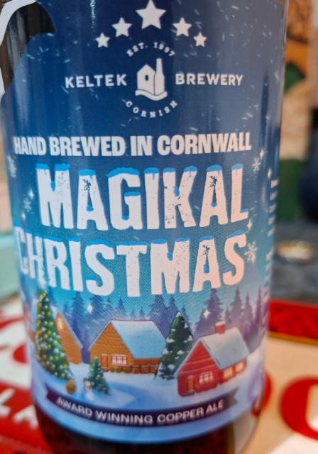 Magikal Christmas 4.0%, Keltek Brewery, England