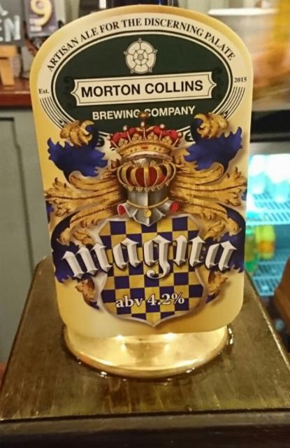 Magna 4.2%, Morton Collins Brewing Company, England