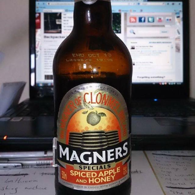 Magners Spiced Apple and Honey 4.0%, The Shepton Mallet Cider Mill, England