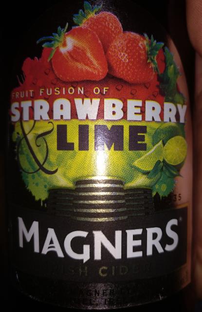 Magners Strawberry Lime 4.0%, The Shepton Mallet Cider Mill, England