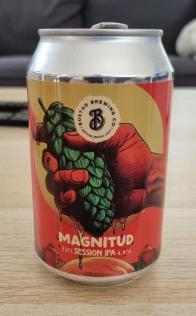 Magnitud session IPA 4.6%, Bustad Brewing, Sweden