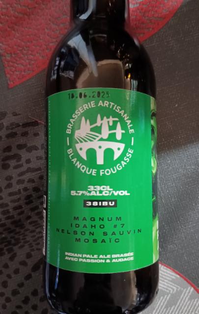 IPA Magnum Idaho 7 Nelson Sauvin Mosaic, Brasserie Blanque Fougasse