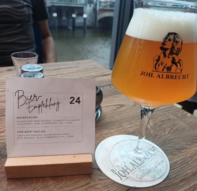 Mai-Böckchen 6.0%, Brauhaus Joh. Albrecht, Germany