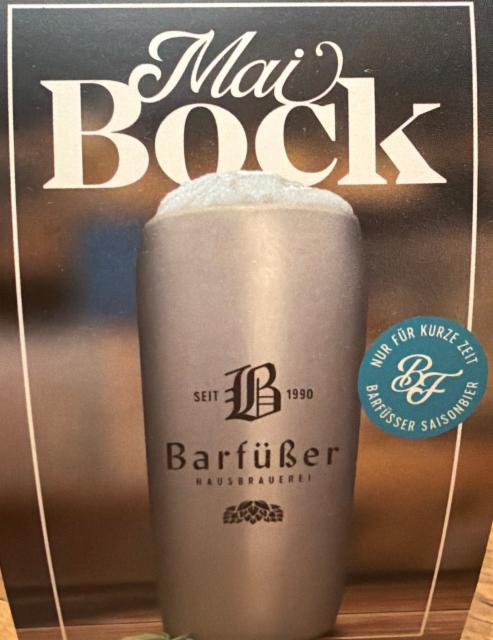 Mai Bock 6.9%, Barfüßer Brauhaus, Germany