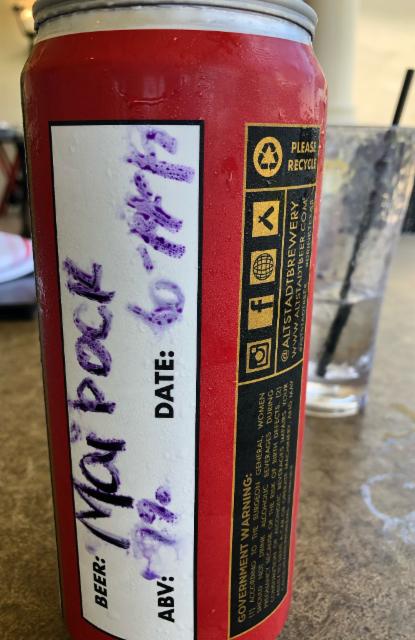 Maibock 4.2%, Altstadt Brewery, United States