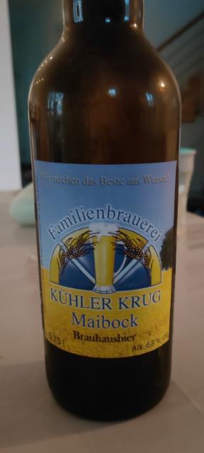Maibock 6.8%, Familienbrauerei Kuhler Krug, Germany