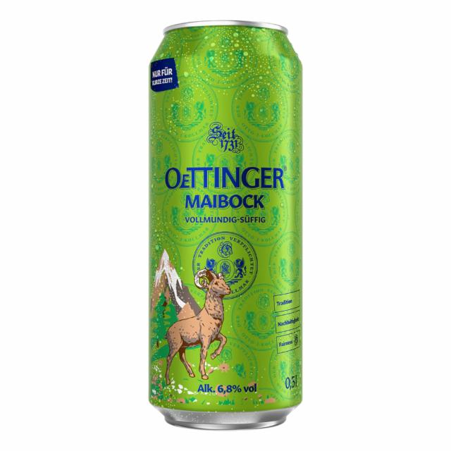 Maibock 6.8%, Oettinger Brauerei, Germany