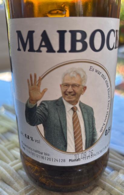 Maibock 6.8%, Brauerei Krug Geisfeld, Germany