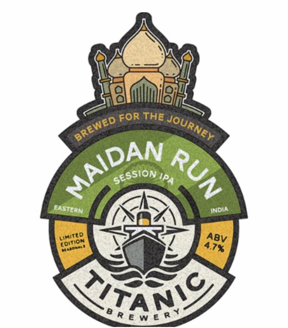 Maiden Run 4.7%, Titanic Brewery, England