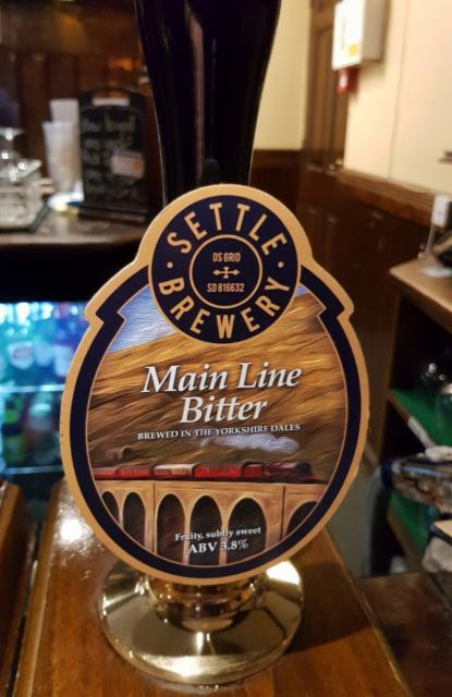 Main Line Bitter 3.8%, Settle Brewery, England
