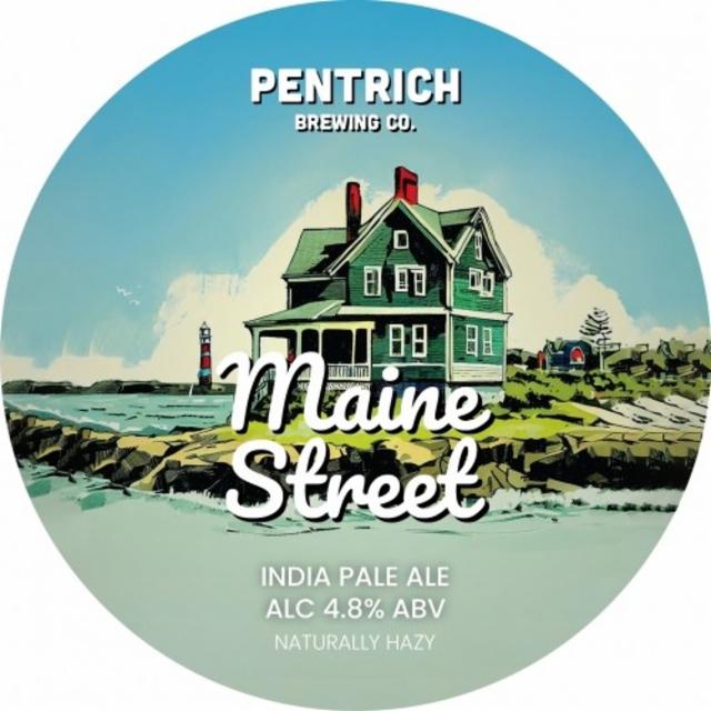 Maine Street 4.8%, Pentrich Brewing, England