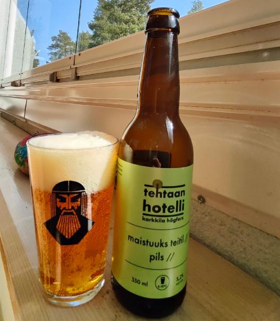 Maistuuks Teitil Pils 5.2%, Kanavan Panimo, Finland