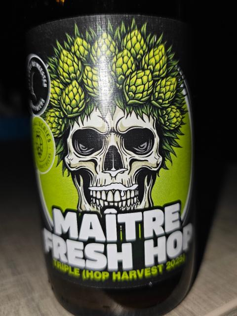 Maítre Fresh Hop 8.5%, Brewery De Meester, Belgium