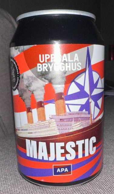 Majestic APA 5.5%, Uppsala Brygghus, Sweden