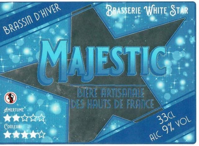 Majestic Brassin D'Hiver 9.0%, Brasserie White Star, France