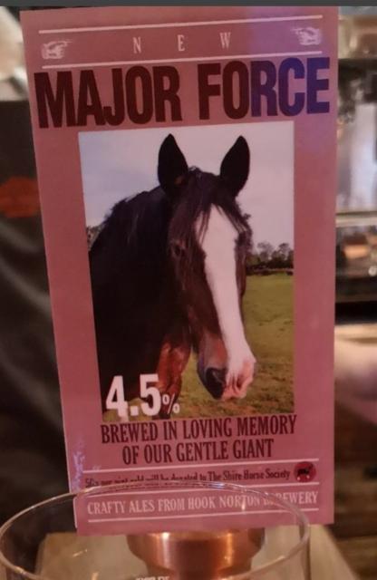 Major Force 4.5%, Hook Norton Brewery, England