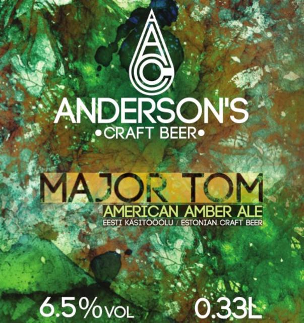 Major Tom 6.0%, Anderson's Craft Beer, Estonia