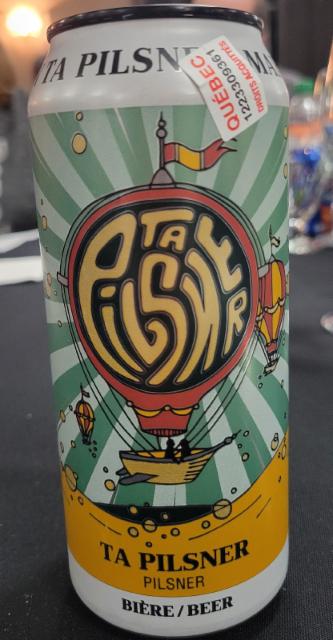 Ta Pilsner 4.9%, Lagabière Brasserie Artisanale, Canada
