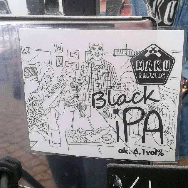 Maku Black IPA 6.1%, Maku Brewing, Finland
