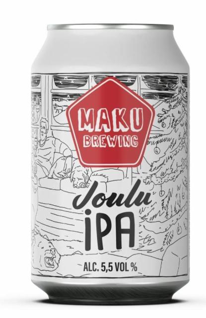 Joulu IPA 5.5%, Maku Brewing, Finland