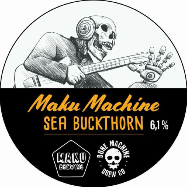 Maku Machine Sea Buckthorn 6.1%, Maku Brewing, Finland