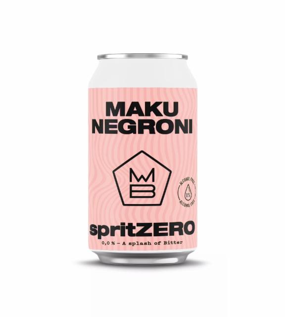 Maku negroni spritZERO 0.0%, Maku Brewing, Finland