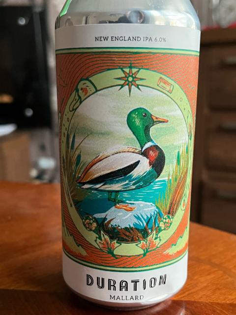 Mallard 6.0%, Duration Brewing, England