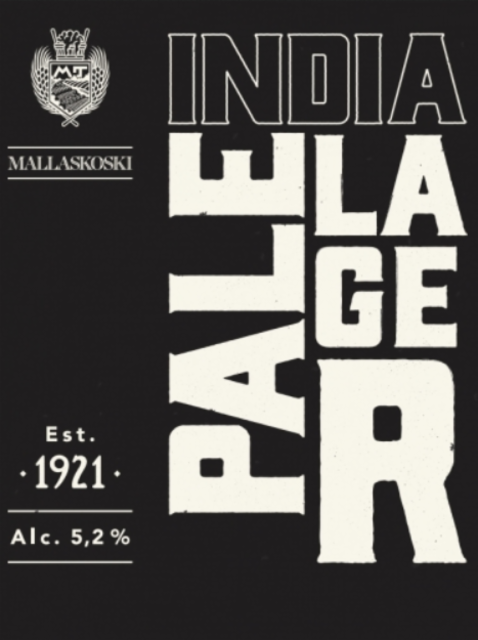 India Pale Lager 5.2%, Mallaskosken Panimo, Finland