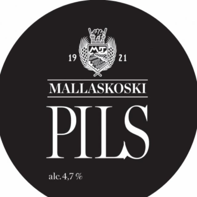 Mallaskoski Pils 4.7%, Mallaskosken Panimo, Finland