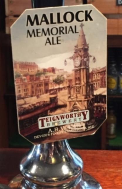 Mallock Memorial Ale 4.4%, Teignworthy Brewery, England