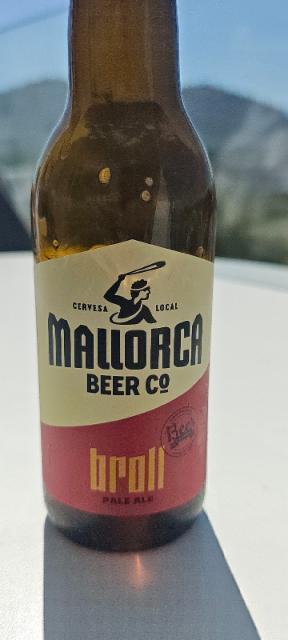 Broll pale ale 5.0%, Companyia Cervesera del Nord de Mallorca / Mallorca Beer Co., Spain
