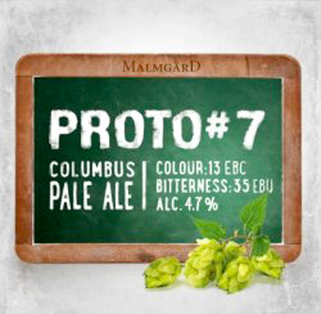 Proto #07 Columbus Pale Ale 4.7%, Malmgårdin Panimo, Finland