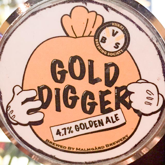 VBS Gold Digger 4.7%, Malmgårdin Panimo, Finland
