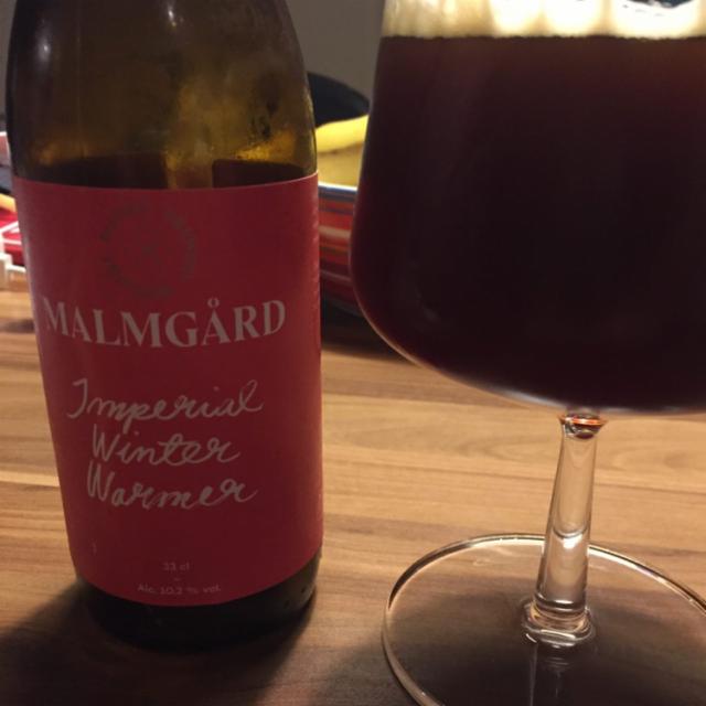 Imperial Winter Warmer 10.2%, Malmgårdin Panimo, Finland