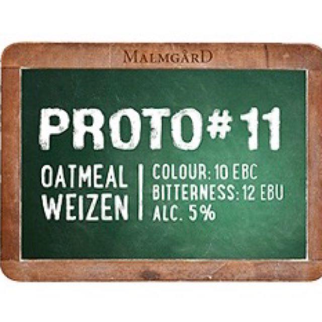 Proto #11 Oatmeal Weizen 5.0%, Malmgårdin Panimo, Finland