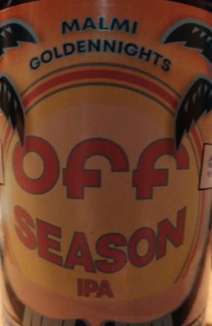 Malmi Goldennights Off Season IPA 5.0%, United Gypsies (UG) Brewery, Finland