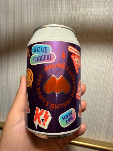 Malmö I Love You 2026 6.0%, Hyllie Bryggeri, Sweden