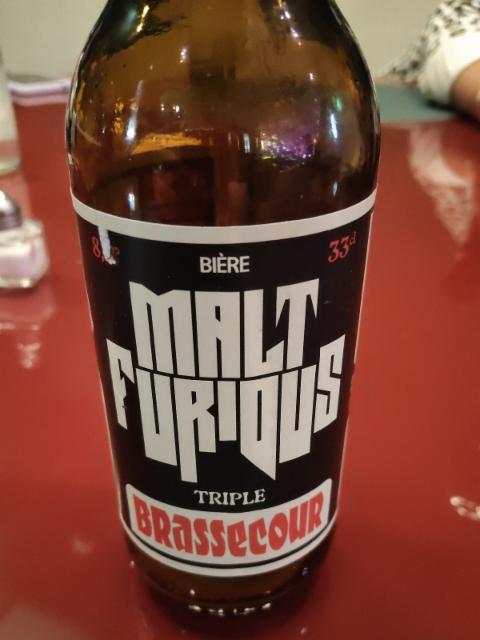 Malt Furious 8.5%, Brasse Cour - Brasserie SBC, France