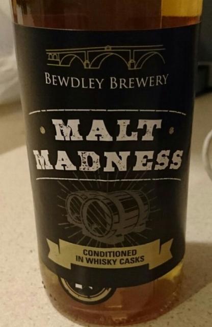Malt Madness 7.4%, Bewdley Brewery, England