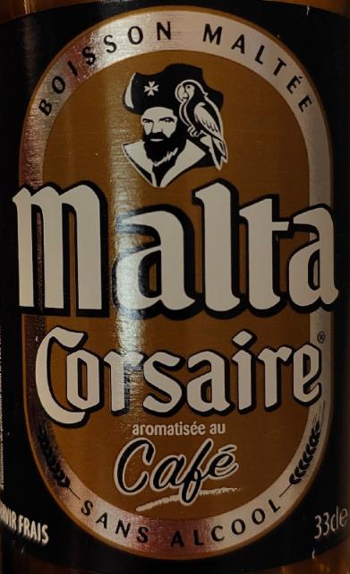 Malta Corsaire Cafê 0.0%, Brasserie Du Corsaire, Guadeloupe