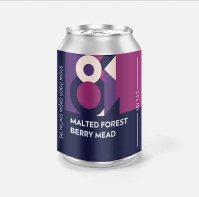 Malted forest berry mead, Sakiškės Brewery / Sakiškių Alus