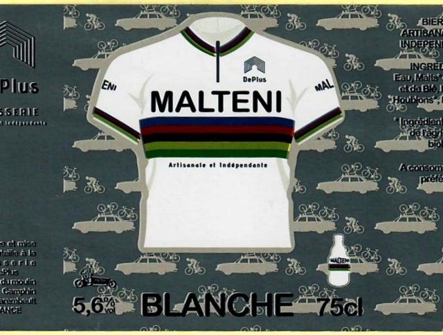 Malteni Blanche 5.6%, Brasserie DePlus, France