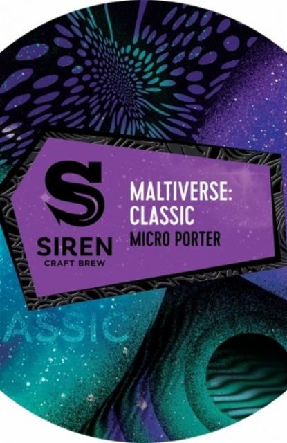 Maltiverse Classic 3.4%, Siren Craft Brew, England